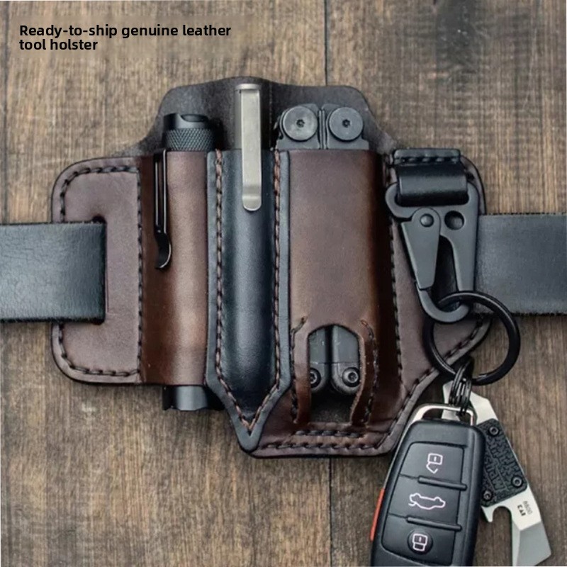 Edc Everyday Carry - Leather EDC Tool Pouch Outdoor Tactical