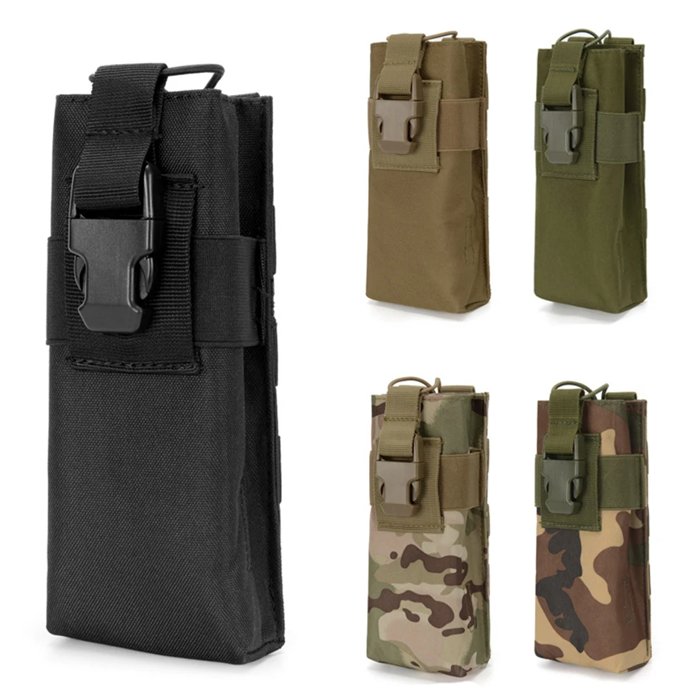 Edc Everyday Carry - Outdoor Walkie Talkie Pouch Water Bottle
