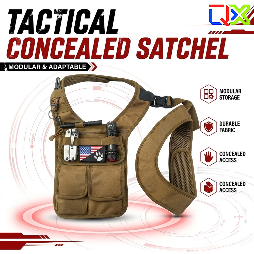 QX Tactical Concealed Satchel  - Edc Carry For Men 评论和价格