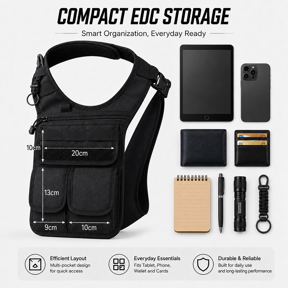 QX Tactical Concealed Satchel  - Edc Carry For Men 评论和价格