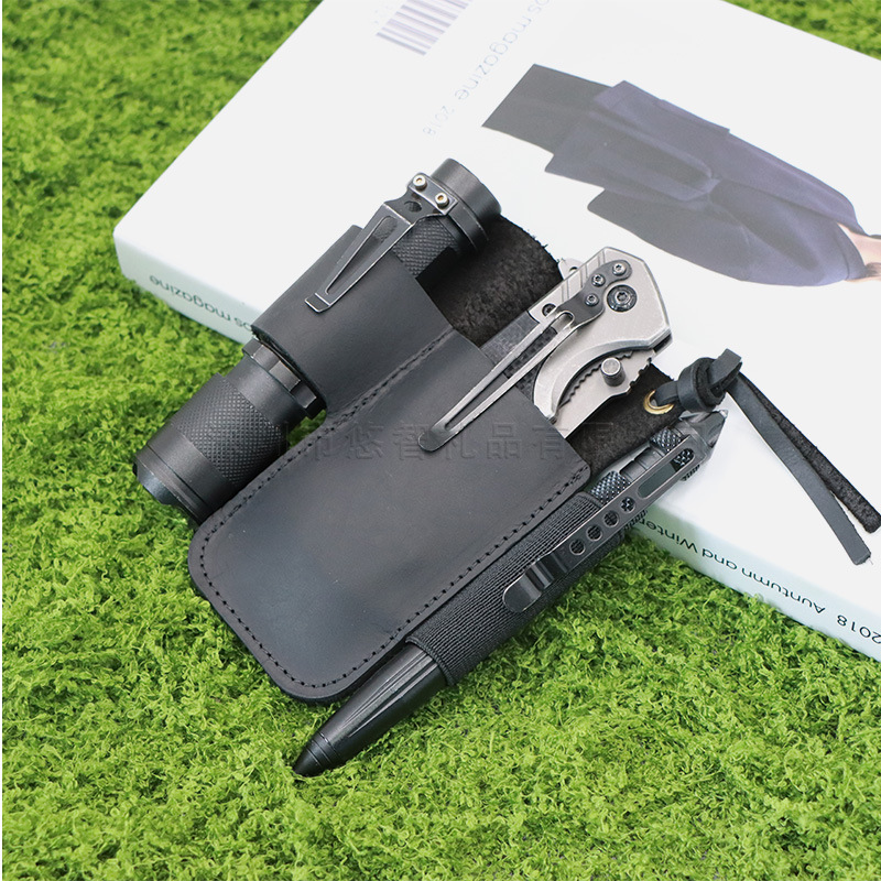 Leather EDC Tool Pouch Outdoor - Edc Everyday Carry 评论和价格