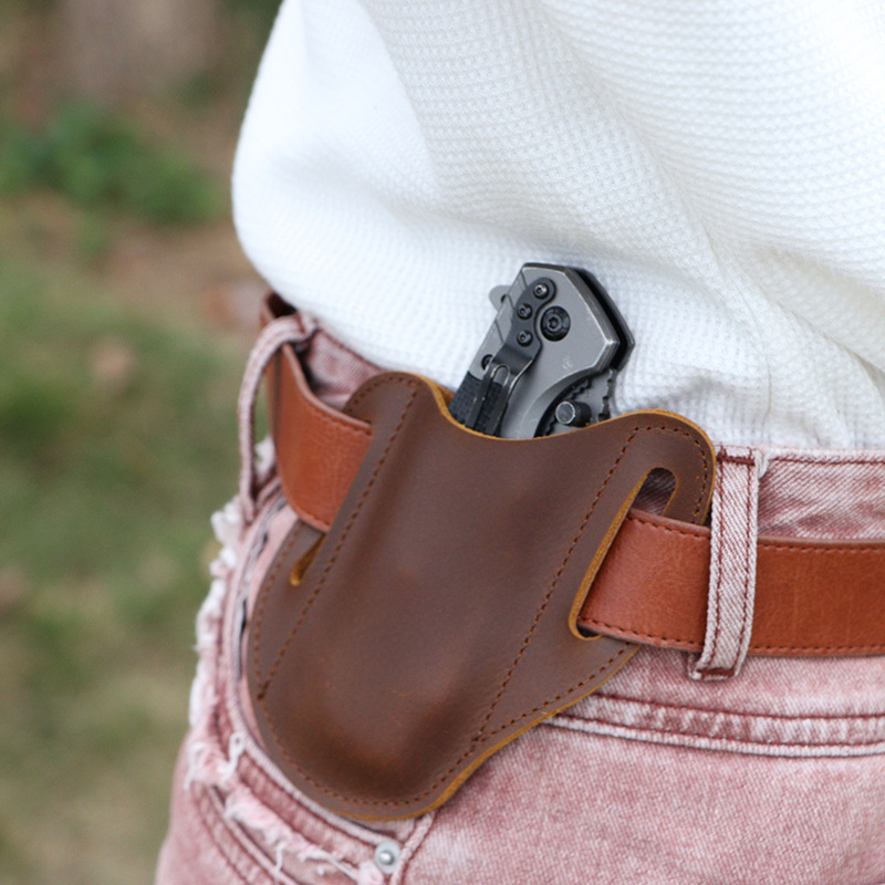 Leather EDC Tool Pouch Outdoor - Edc Everyday Carry 评论和价格