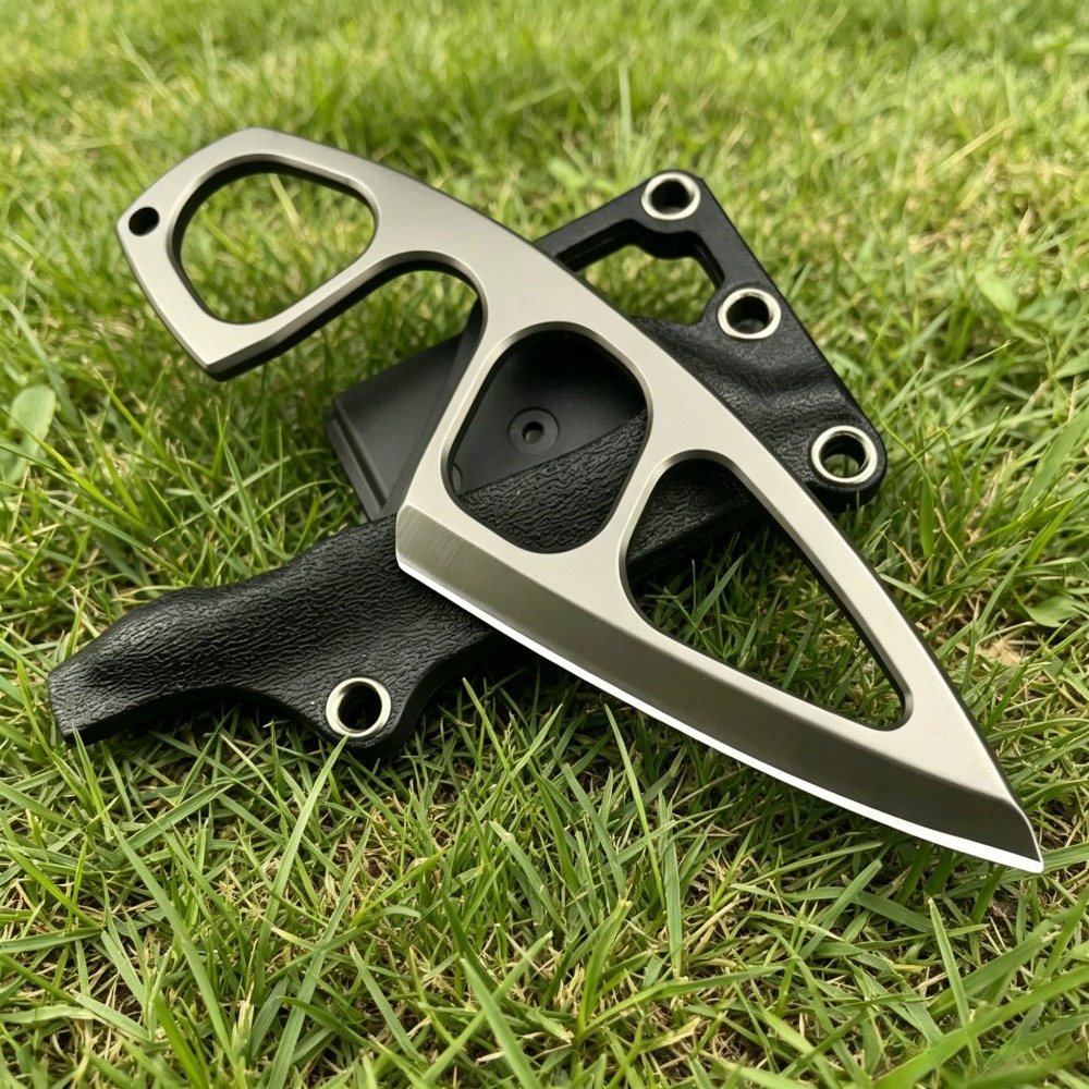 High Hardness Neck Knife 440C  - Edc Carry Fixed Blade 评论和价格