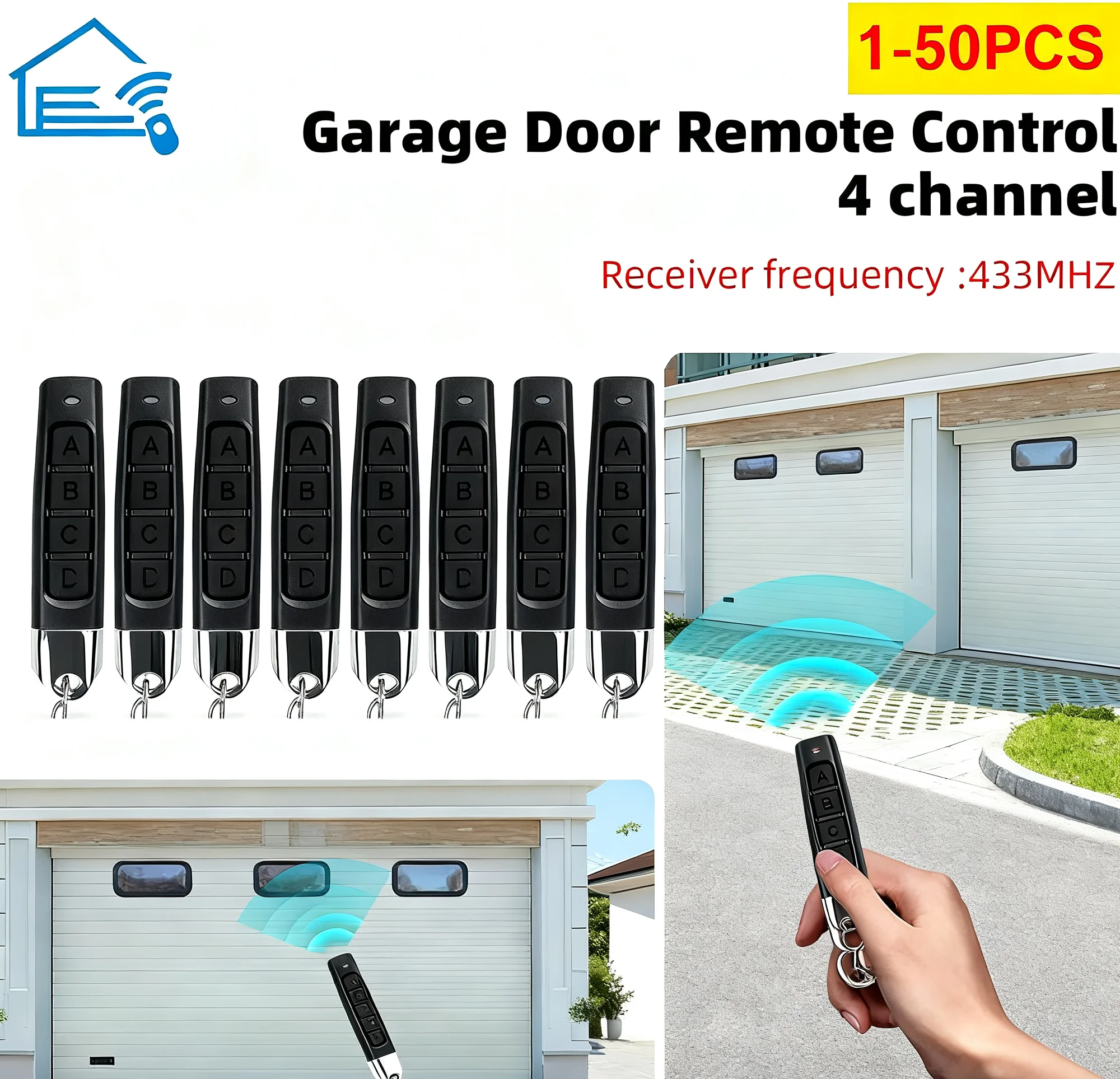 Remote Control 433MHz Car Key  - Bottle Opener Keyring 评论和价格