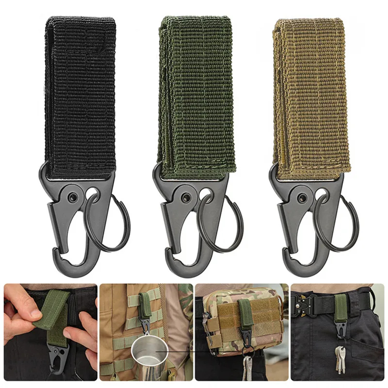 1-4Pcs Tactical Carabiner Outd - Edc Carry Belt 评论和价格