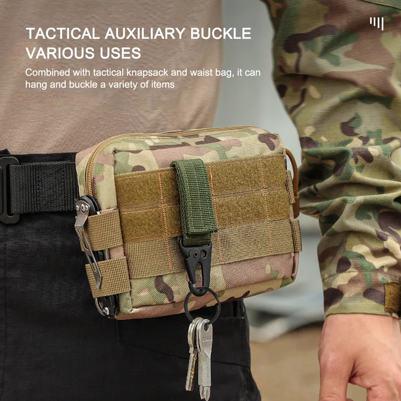1-4Pcs Tactical Carabiner Outd - Edc Carry Belt 评论和价格