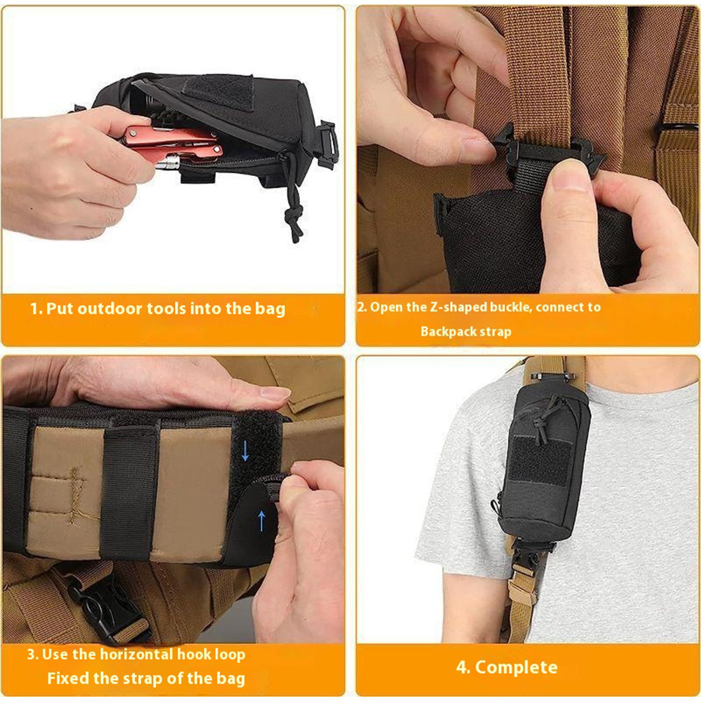 Tactical MOLLE Shoulder Strap  - Edc Carry Belt 评论和价格