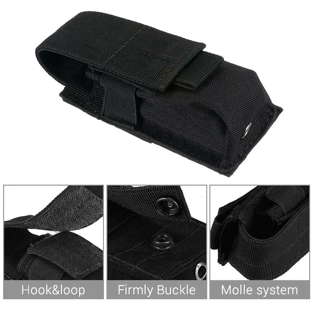 Tactical Molle Flashlight Pouc - Edc Concealed Carry Knife 评论和价格