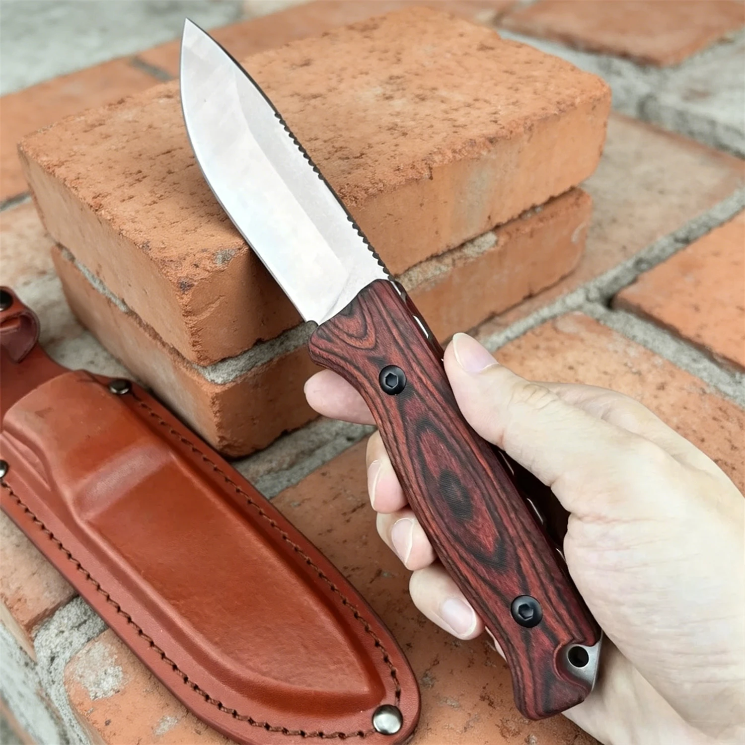 Full Tang 15002-2 Fixed Blade  - Edc Carry For Men 评论和价格