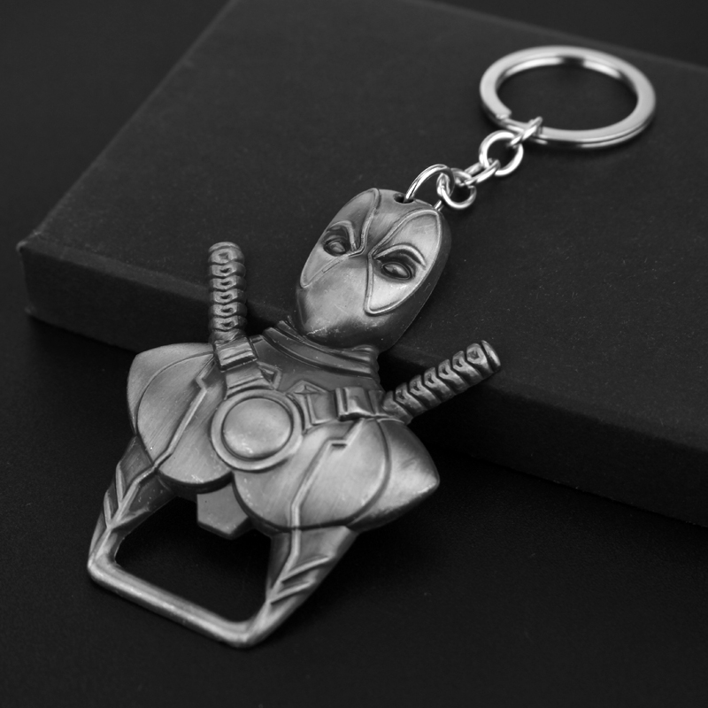 Deadpool Keychain Trendy Perso - Bottle Opener Keyring 评论和价格