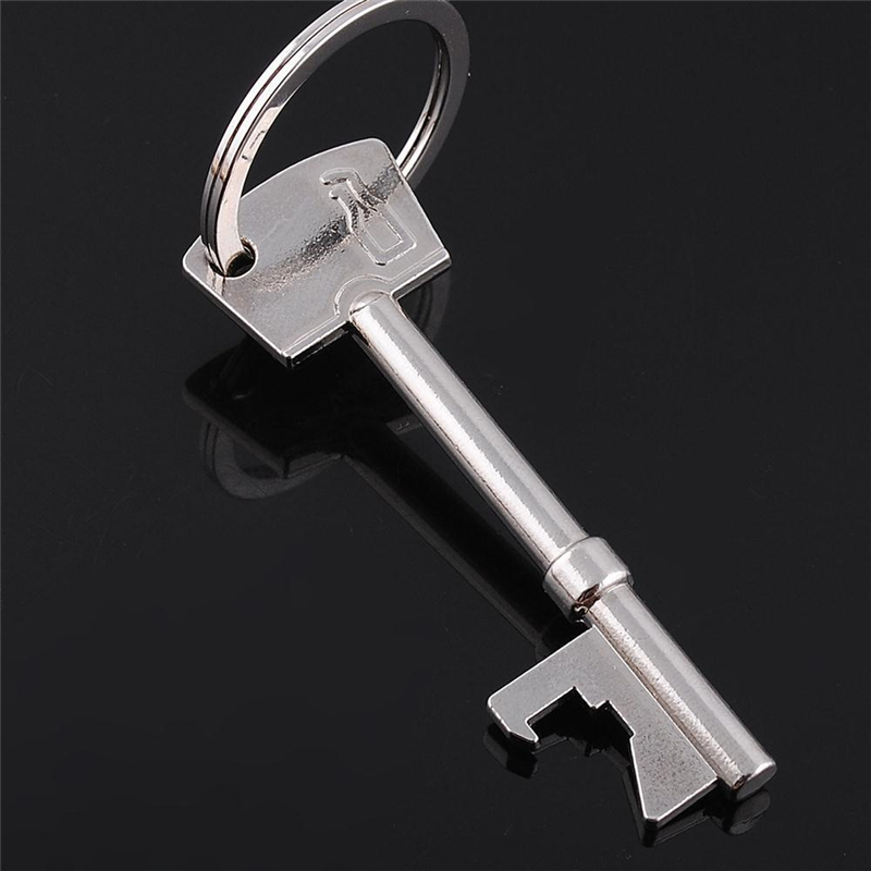 1PC Portable Bottle Key Opener - Bottle Opener Keyring 评论和价格