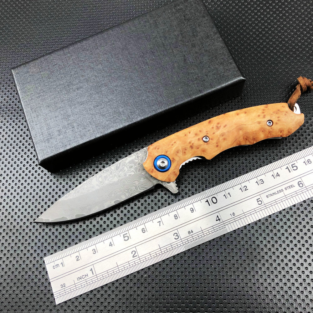 2026 new  VG10 Damascus Pocket - Edc Carry Knife 评论和价格