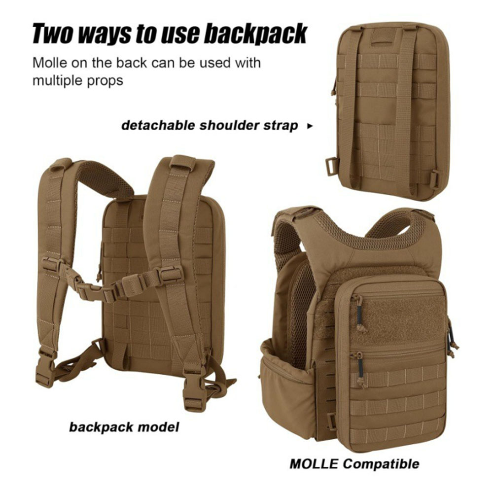 Tactical MOLLE Backpack Waterp - Edc Carry Pack 评论和价格