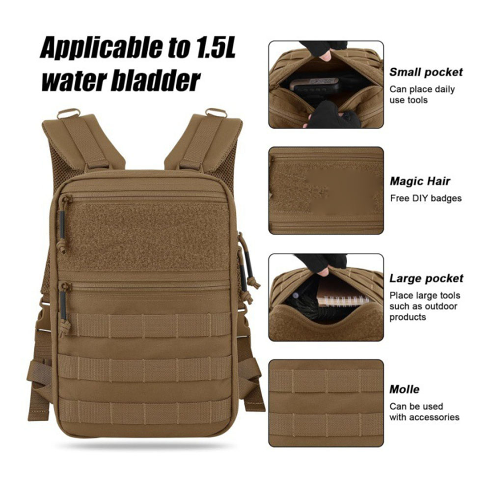 Tactical MOLLE Backpack Waterp - Edc Carry Pack 评论和价格